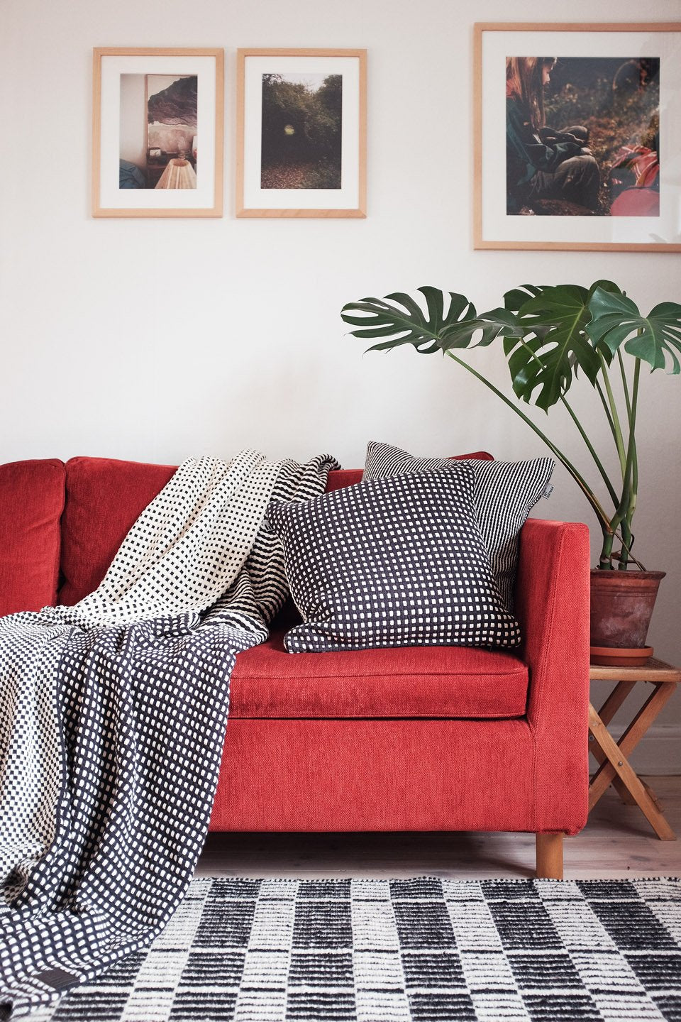 STRIPES & DOTS FINE - CUSHION COVER