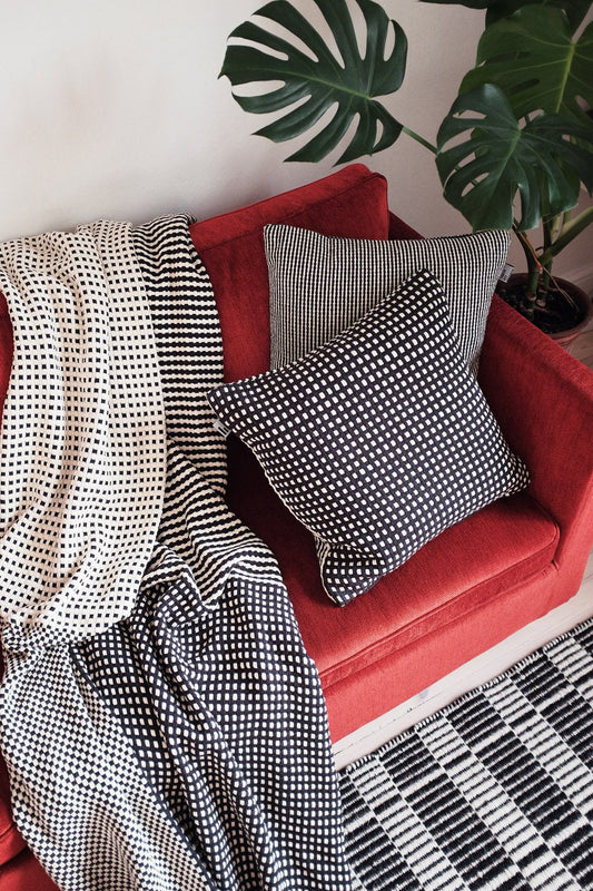 STRIPES & DOTS FINE - CUSHION COVER